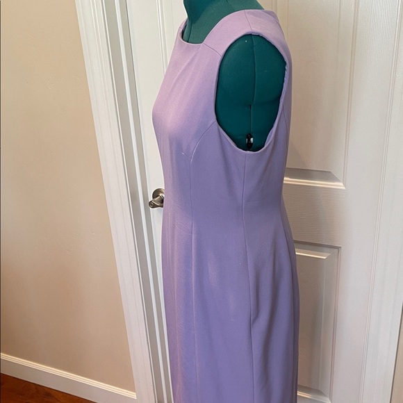Preston & York Lavender Sleeveless Midi Sheath Dress - Picture 5 of 8